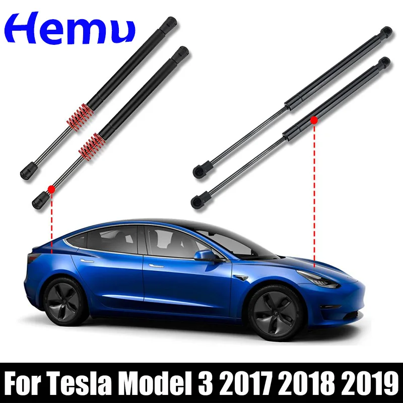 

Tesla Model 3 Front Trunk Auto-opening Electric Tailgate Trunk Pneumatic Hydraulic Strut Bar Air Rods Tesla Tuning Accessories