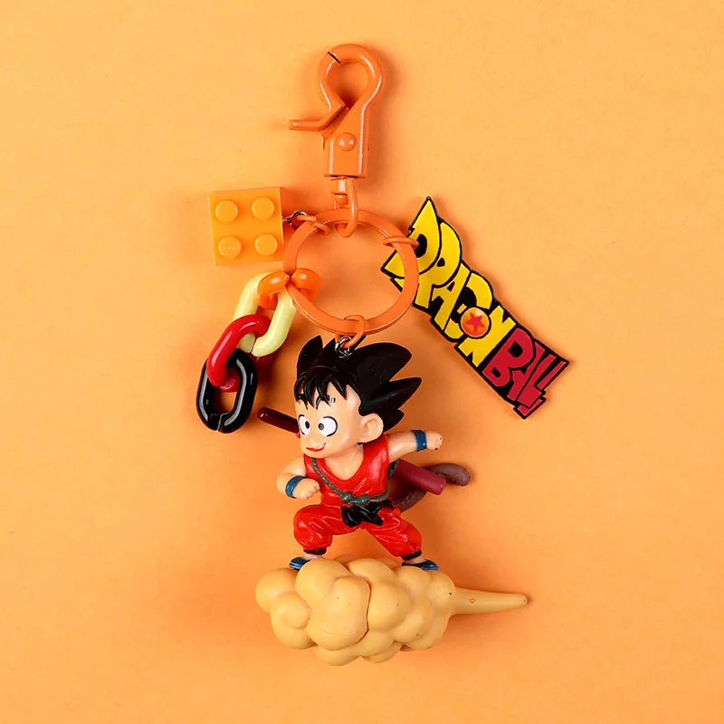 Мультфильм аниме брелок с надписью Dragon Ball милый 3d Goku кукла брелок сумка Подвеска Брелок для Toriyama Akira подарок фанатам
