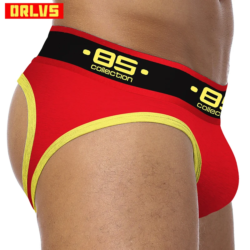 ORLVS 85 Брендовое сексуальное мужское нижнее белье с бандажом трусы cueca мужские g