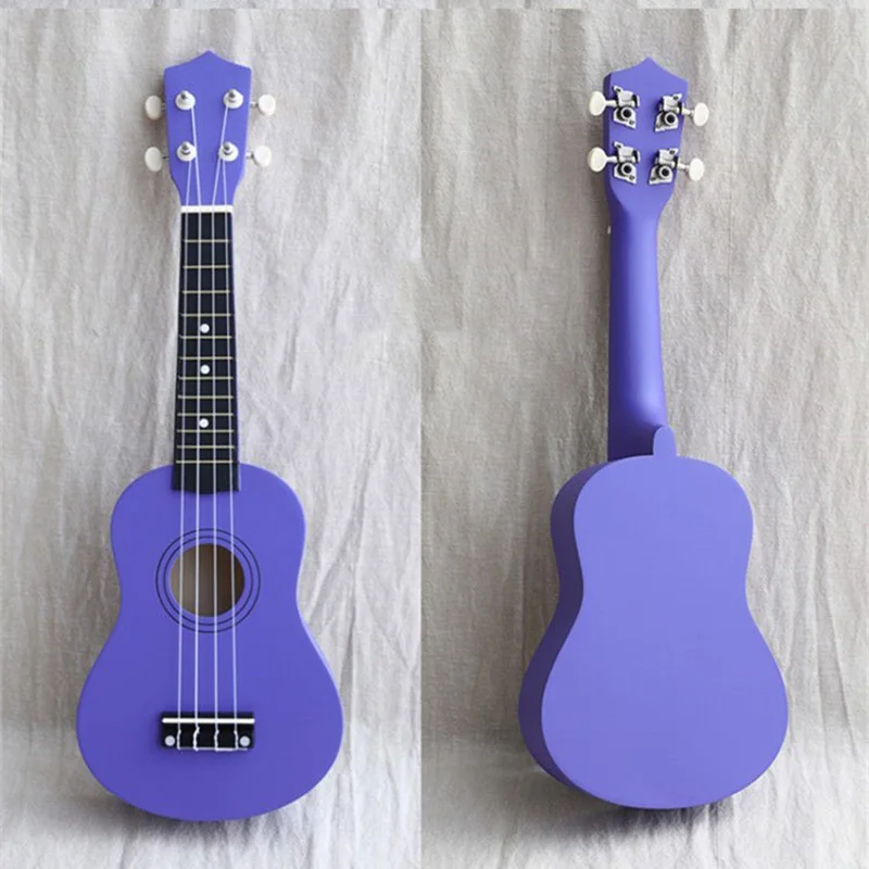 purple Детские игрушки для малышей, начинающих, Классические гитары укулеле, обучающий музыкальный инструмент, игрушки для детей, забавные игрушки для девочек и мальчиков - Цвет: purple