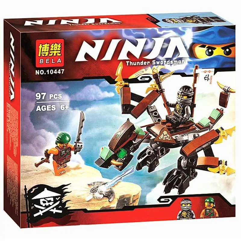 Новые 97 шт ниндзя Коул Дракон модель строительные блоки 70599 Ninjagoes детские игрушки