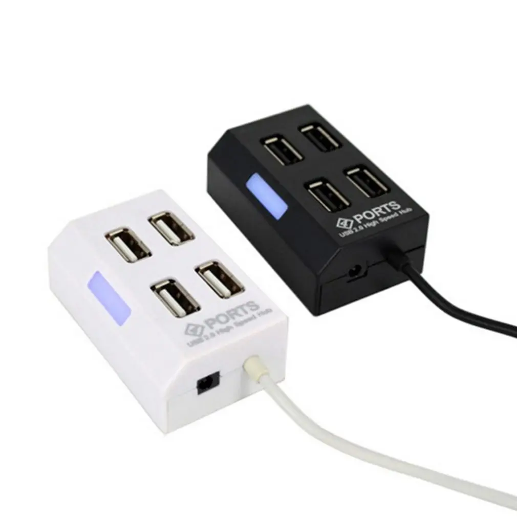 Круглый Форма usb-хаб концентратор один перетащить четыре Usb удлинитель для головок 4-порт usb-хаб Usb+ концентратор 2,0 разветвитель несколькими портами USB