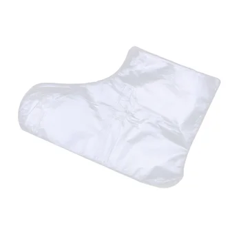 

100pcs Disposable Foot Covers One-off Foot Cover Transparent Film Foot Cover for Pedicure