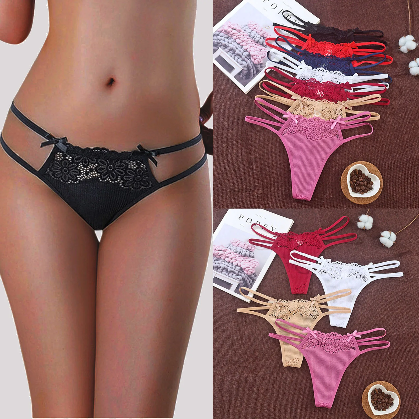 

Новинка 2022, горячая Распродажа, сексуальное женское нижнее белье, кружевная вышивка, прозрачное чувственное нижнее белье, трусики-стринги, сексуальное женское нижнее белье