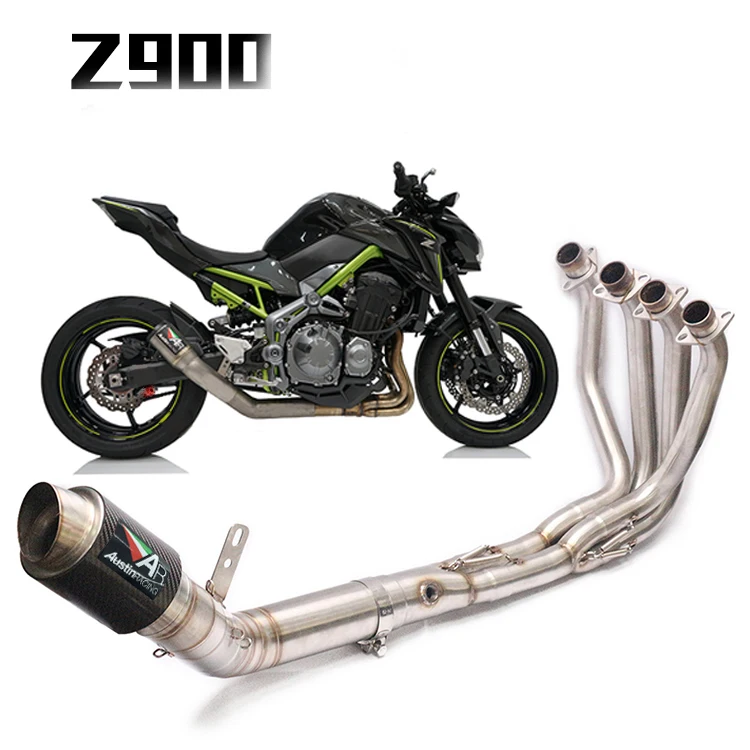 Мотоцикл спортивный автомобиль ниндзя 900 выхлопная труба Z900 Модифицированная