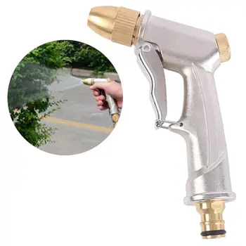 

High Pressure Power Water Washer Jet Spray Garden Hose Nozzle 4 Watering Patterns Car Washing Sprinkler Tool