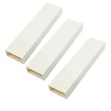 3 шт. пластик 1 1/" x7/16" x 6," шнур трубы покрытие провода кабель управления Raceway