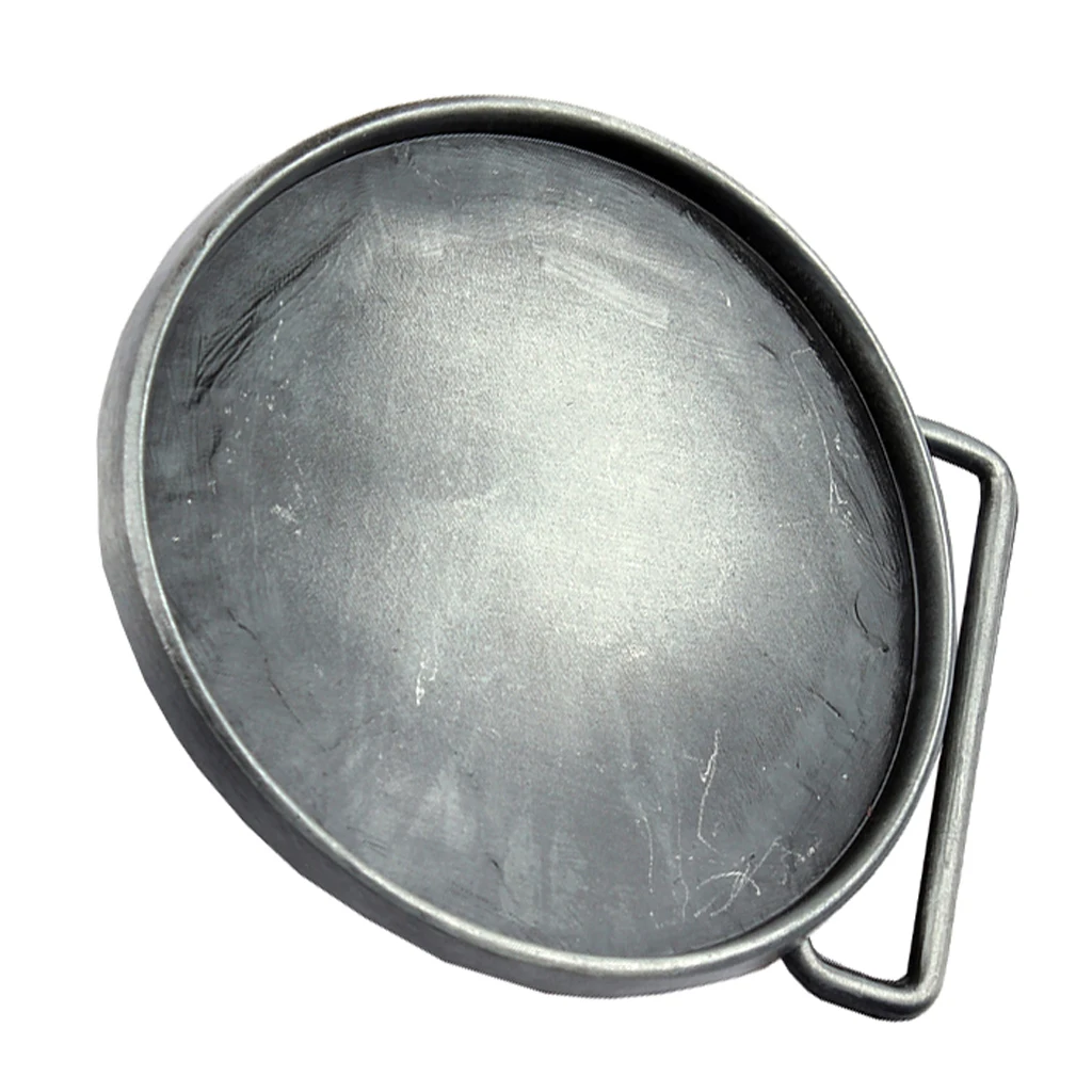 Fashion Western Mens Round Belt Buckles Cowboy Rodeo Retro Style Belt Buckle