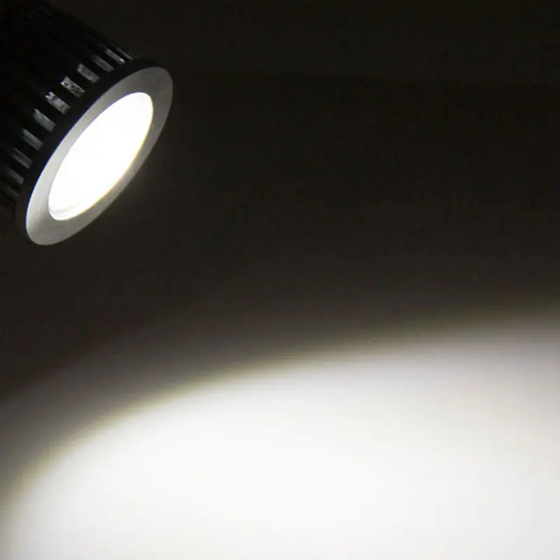 6W Dimmable LED COB Spotlight G10 E27 Bulb Lamp Light AC100-245V Aluminium
