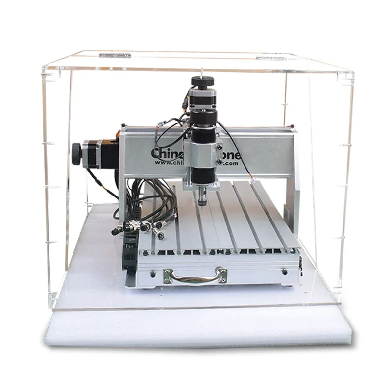 New CNC3040 3-Axis Desktop Small Fully Automatic CNC Woodworking Acrylic PCB Engraving Machine with Cover Wood Router | Инструменты