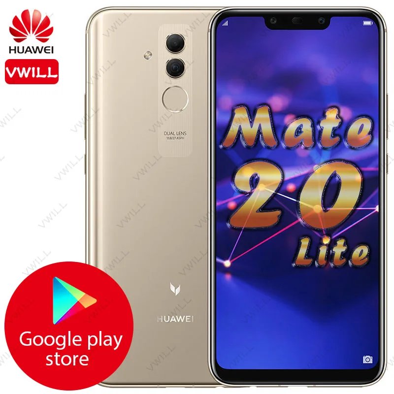 Huawei Mate 20 lite смартфон с 6 3 дюймовым дисплеем восьмиядерным процессором Kirin 710 ОЗУ ГБ