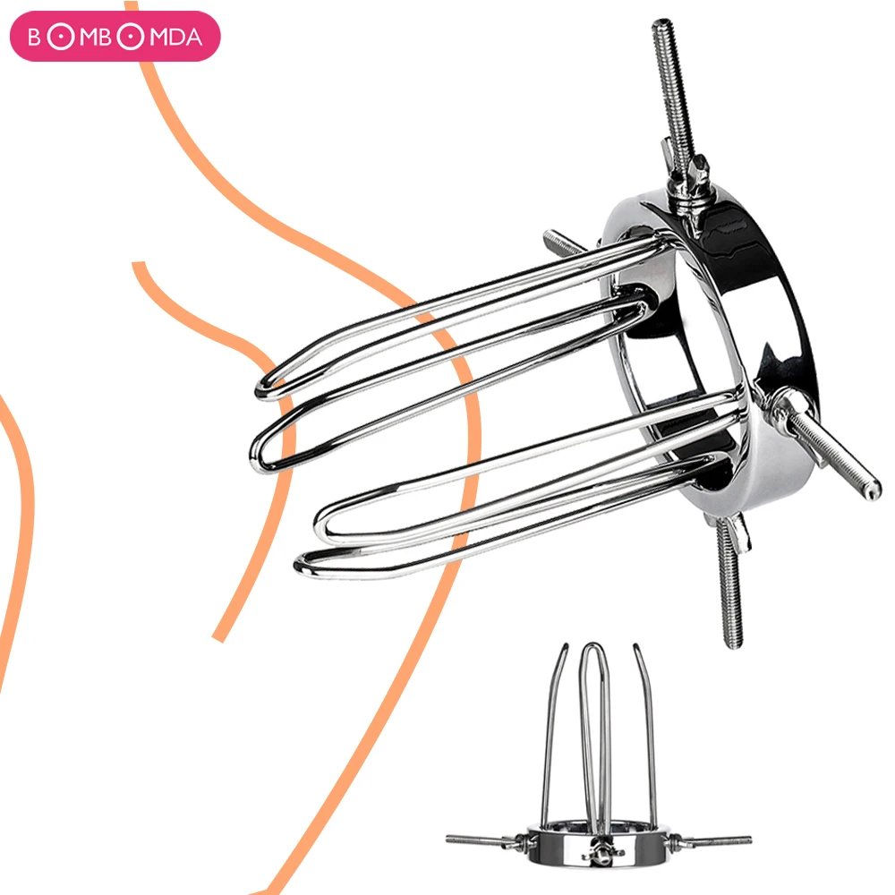 BDSM Sex Toys Extreme Anal Spreader Anus Vaginal Dilator Butt Plug Ass Expander Speculum Chastity Device For Women Men Gay