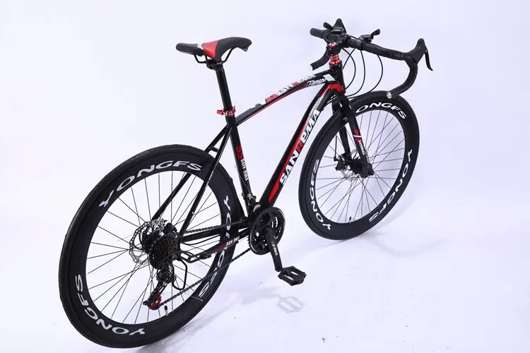 26-inch 60-knife Bend Bicycle Men and Women Road Race City Mountain Bike Variable Speed Dead Fly Double Disc Brake