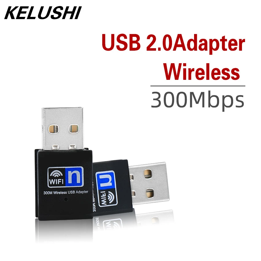 Wireless 802.11b/g/n USB Adapter 300Mbps Signal Wifi Dongle USB 2.0 WiFi Wireless Network Card Receiver ethernet tracer