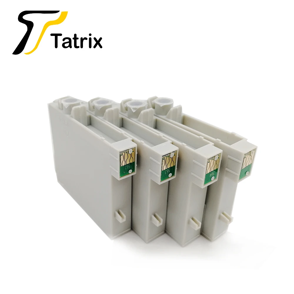 Tatrix для Epson 4PK T0561-T0564 чернильный картридж для Epson Stylus Photo RX430, R250, RX530 и др