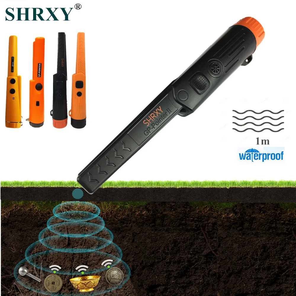 

2019 Upgrade Pointer Metal Detector Pro Pinpoint GP-pointerII Pinpointing Gold Digger Garden Detecting Waterproof