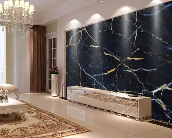 

Abstract Black Gold Stripe Marble 3D Wallpaper Large Photo Wall Mural for Bedroom Living Room Home Wall Decor Canvas Murals