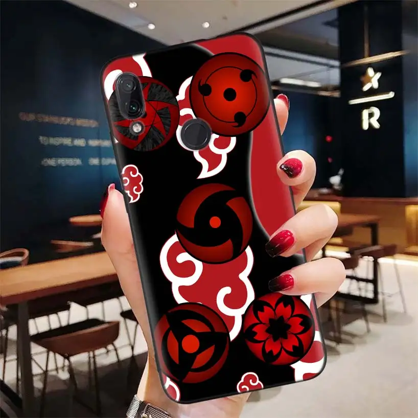 Аниме «Наруто» все HD черный чехол для спортивной камеры Xiao mi Red mi Примечание фотоаппаратов моментальной печати 8 7 7S 7A 6 S2 GO K20 Pro+ 6A mi 6X 5X A1 CC 9 8 мягкий чехол для телефона