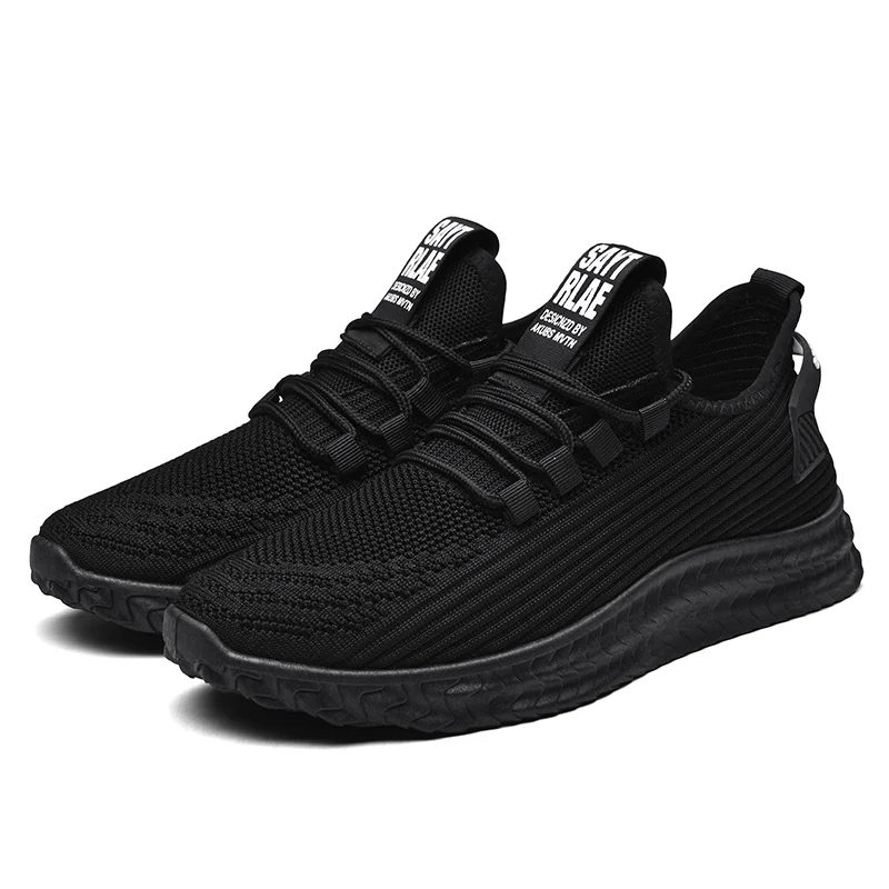 New Men Shoes Lightweight Comfortable Breathable Walking Sneakers Men Casual Shoes Lace-Up Shoes Tenis Feminino Zapatos