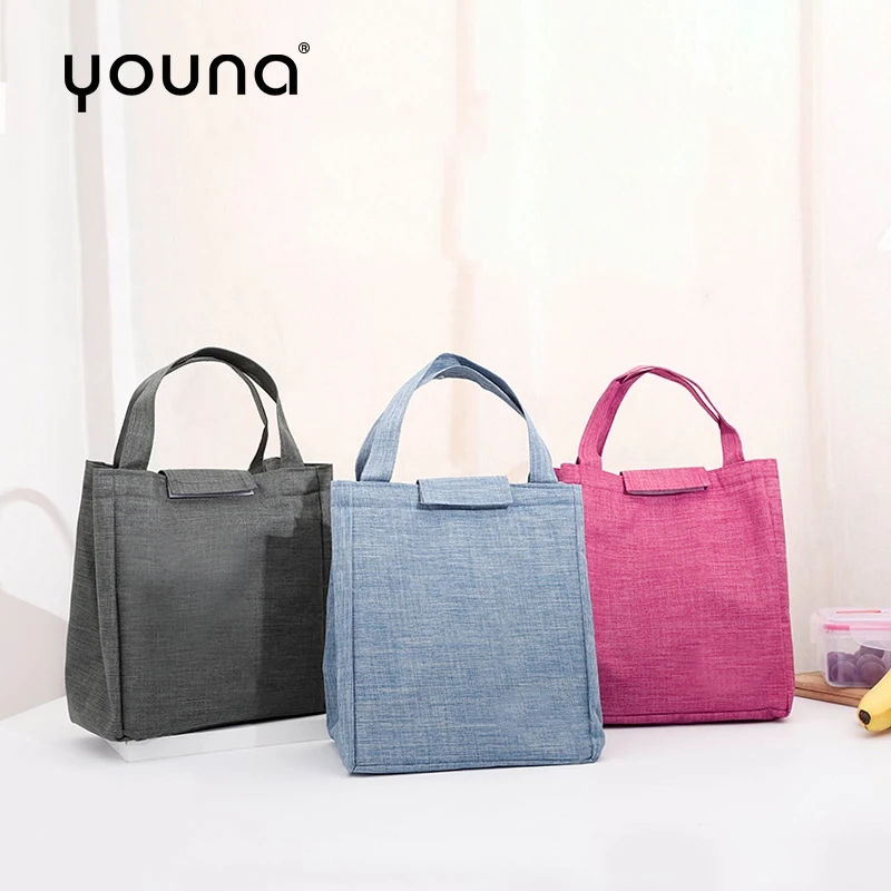 

Insulated Lunch Bag Tote For School Picnic Work Handbag For Kids Adult Thermal Bento Cooler Bag Food Storage Container Organizer