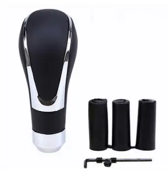 

Universal Genuine Leather Automatic Car Shift Knob Manual Gear Stick Shifter Fit For BMW Toyota Honda Mazda Ford Audi Passat