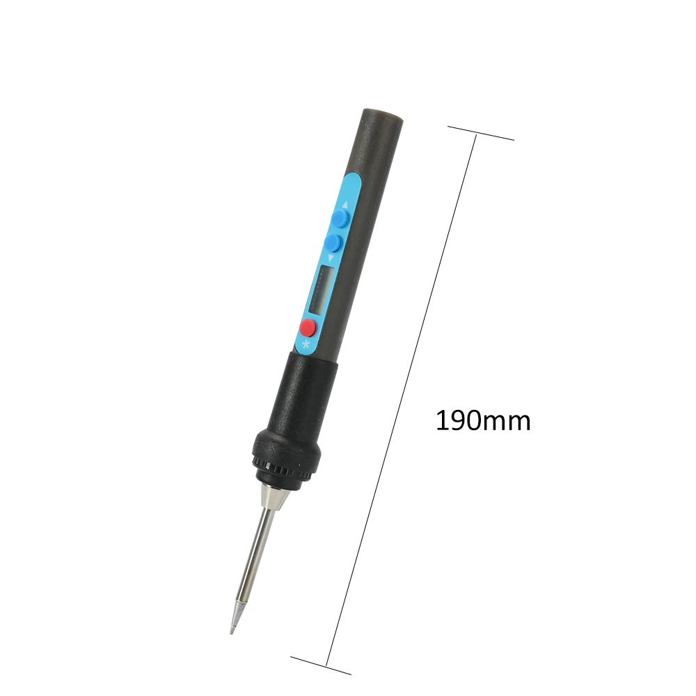 

Hot Digital Adjustable Temperature Unleaded Electric Soldering Iron Set with Adaptor and Car-specific Plug