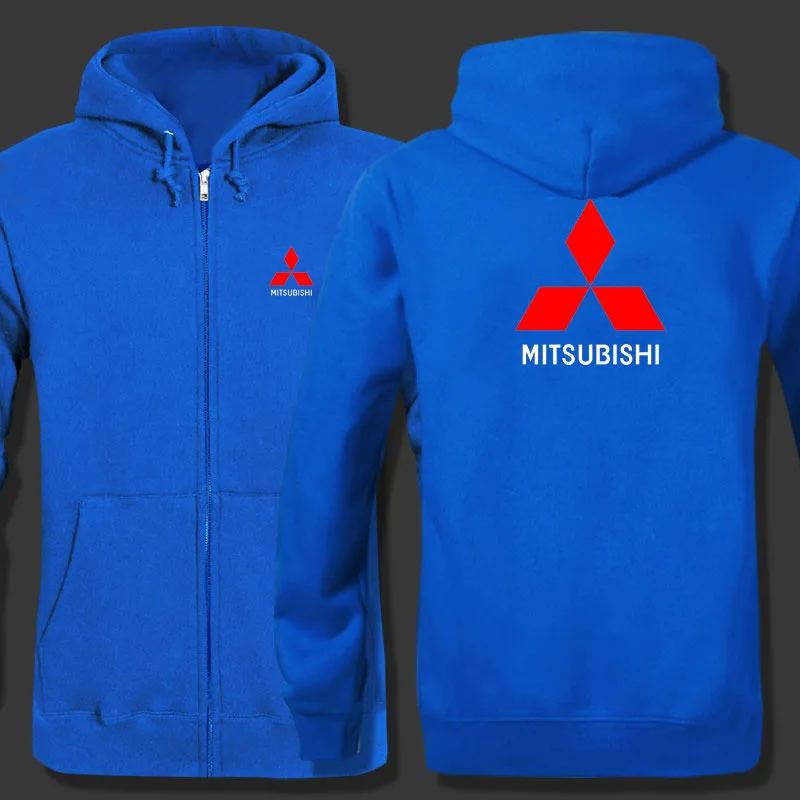 Весенний Кардиган для мужчин Mitsubishi logo, толстовки на молнии, куртка с принтом, одежда, модная повседневная толстовка на молнии