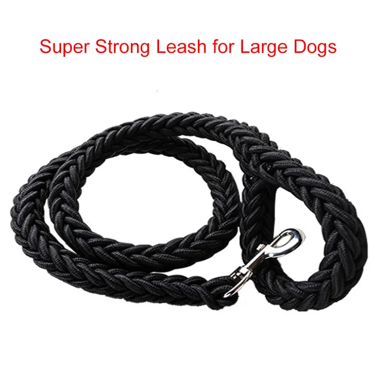 

Super Strong Nylon Dog Leashes For Medium Large Dogs Leads Pet Training Walking Safety Mountain Climbing Rope Dog Leashes