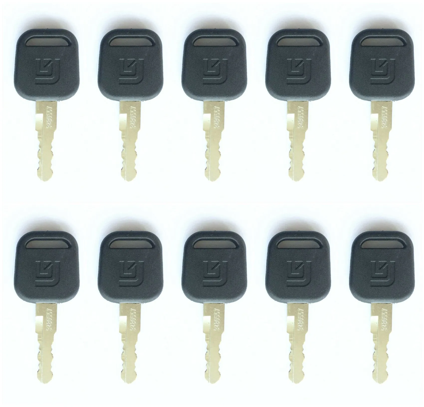 10key For Liugong Excavator and Heavy Equipment Ignition Keys 34B0557 diesel glow plugs Spark Plugs & Ignition Systems