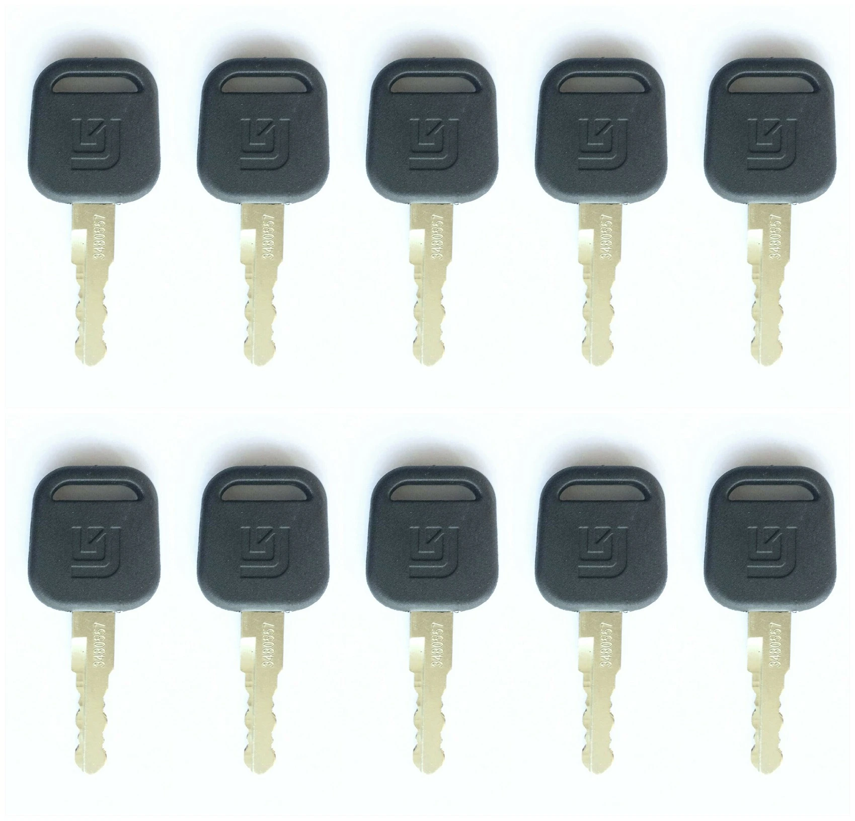 10key For Liugong Excavator and Heavy Equipment Ignition Keys 34B0557 diesel glow plugs Spark Plugs & Ignition Systems