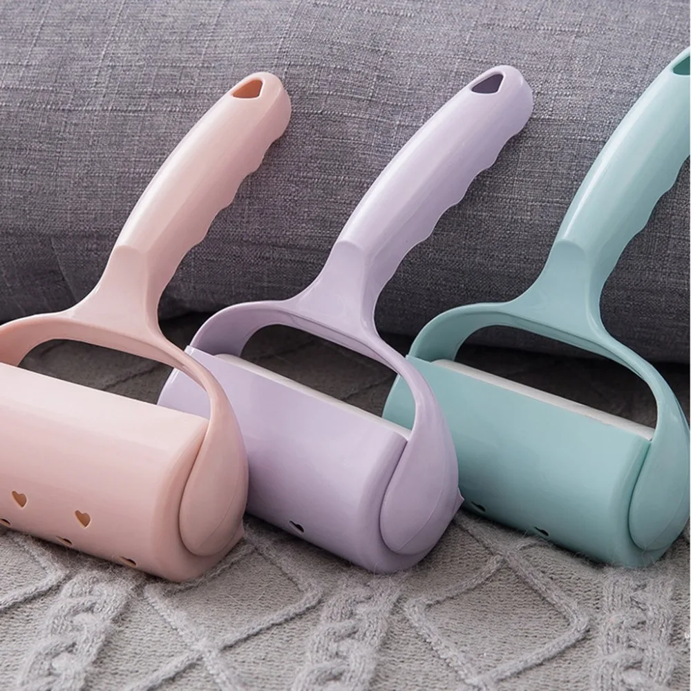 Lint Rollers Reusable Clothes Roll Paper  Cleaner Hair Remover Roller Dog Hair Cat Hair Pet Hair Remover  (6)