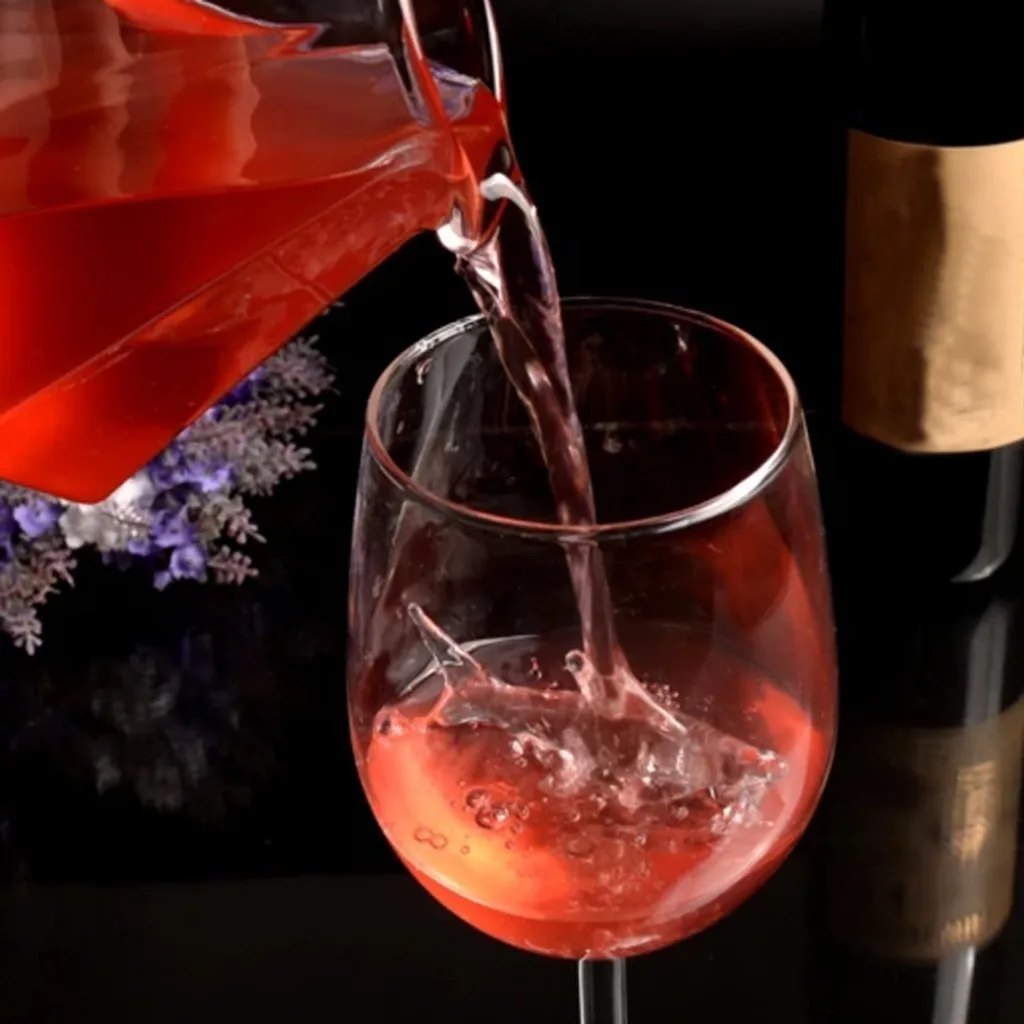Кухонные приспособления кухонные аксессуары Акула красное вино стеклянная бутылка Хрустальные Вечерние флейты идеальный подарок Прямая поставка