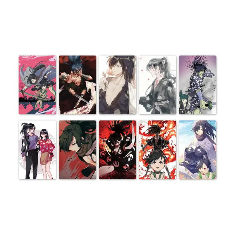 10 шт. Новое поступление DORORO карта аниме наклейка s DIY идентификатор автомобиля Водонепроницаемая крапленая карта наклейка Дети стикерные игрушки для детей коллекция подарок