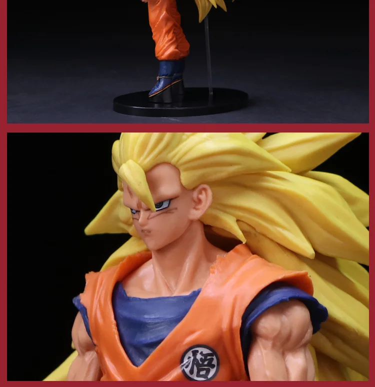 Аниме набор для гаража модель Dragon Ball Budokai 6 Ультра-три Гоку два-в коробке ПВХ