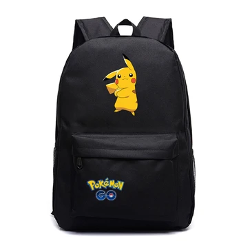 

Sac A Dos Japan Mochila Hombre Anime Bags Pokemon Backpacks For School Teenagers Girls 7-10 Cartoon Pikachu Unisex Rucksack