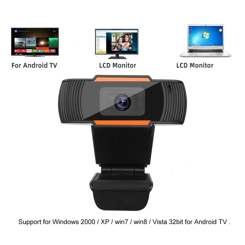 

Webcam 1080P 720P 480P Full HD Web Camera Built-in Microphone Rotatable USB Plug Web Cam For PC Computer Mac Laptop Desktop