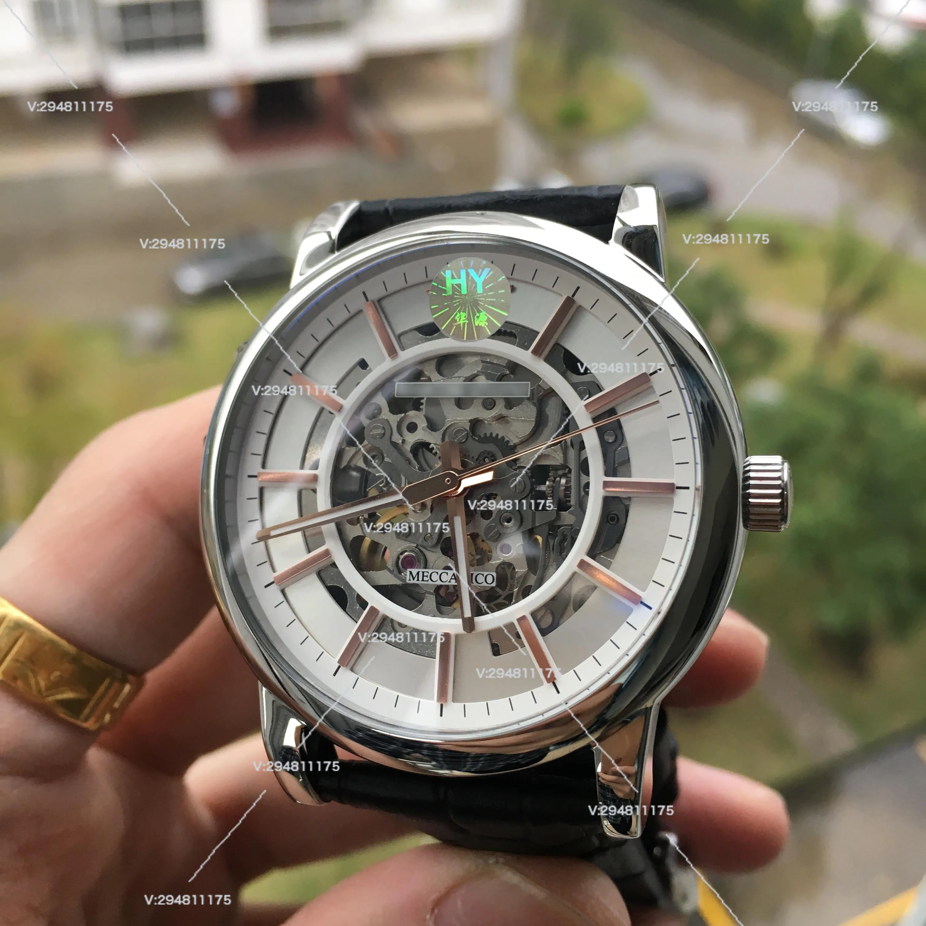 

WG0983 Mens Watches Top Brand Runway Luxury European Design Automatic Mechanical Watch