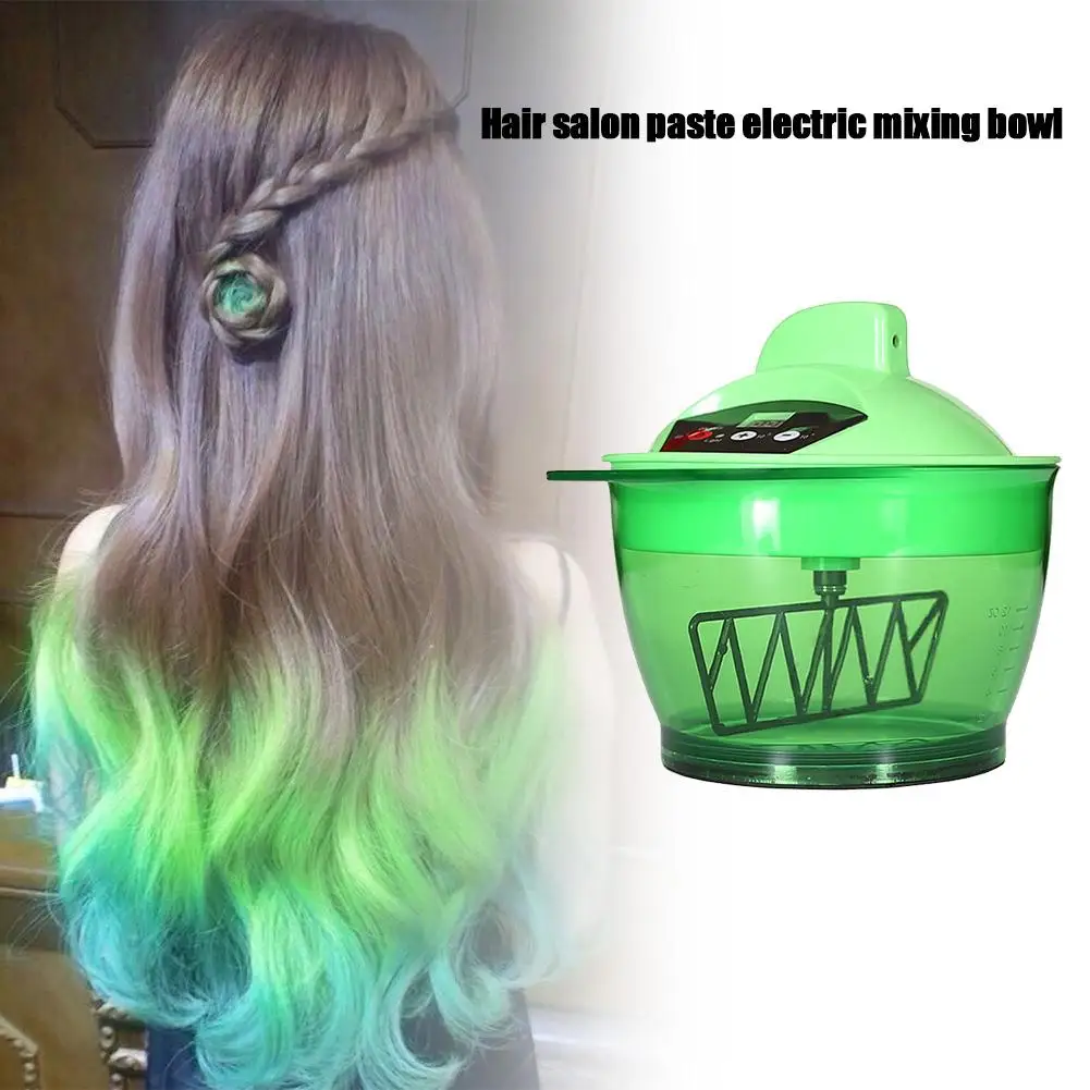 Dyeing Electric Mixing Bowl Automatic Mixing Bowl Hairdressing Tools 5