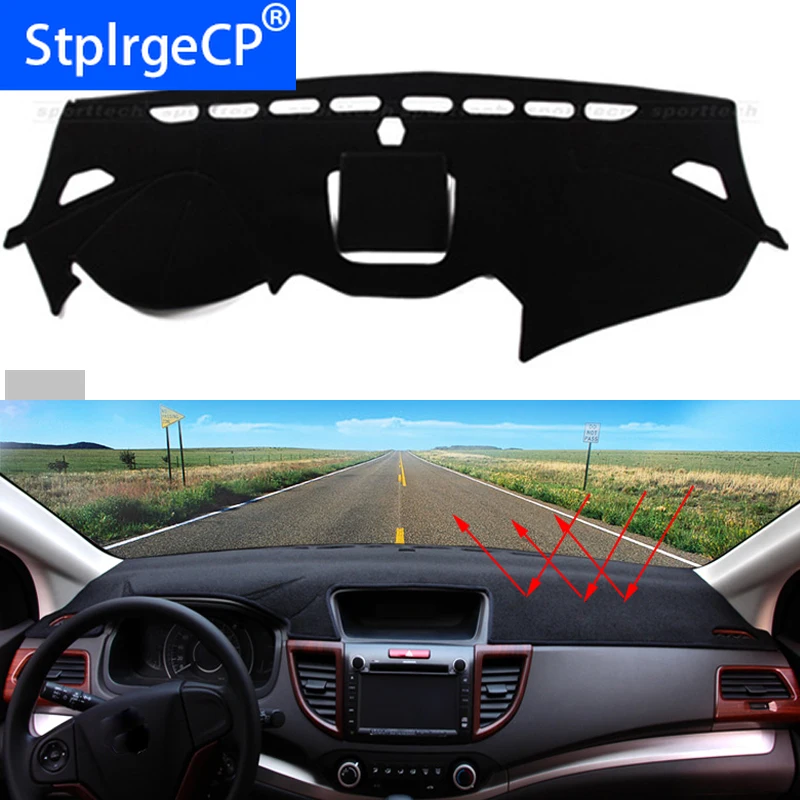 Car dashboard Avoid light pad Instrument platform desk cover Mats Carpets Auto accessories for Hyundai Santa fe 2010