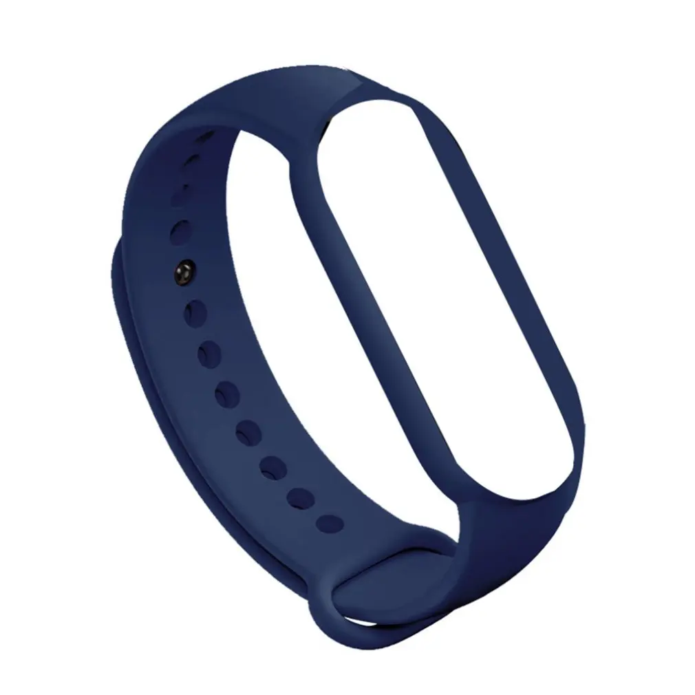 Смарт Браслет ремешок для Xiaomi Mi Band 5 ремешки аксессуары часов замена силиконовый
