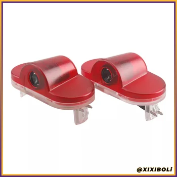 

2Pcs Led Logo Car Door Light Projector Welcome Lights For Golf 4 Touran Caddy Beetle Bora