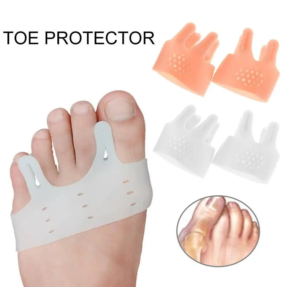 1Pair Hallux Valgus Orthotics Bone Thumb Corrector Big Toe Separators Aligner Toes Support Bunion Straightener Foot care
