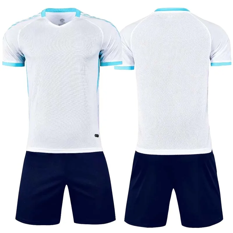 Soccer Jerseys Set Uniforms Training Blank Football Team Sports Suits Men Kids