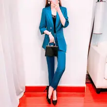 Aliexpress - New 2021 Green Irregular Medium Sleeve Coat Women’s Fashion High End Temperament Professional Design Sense Suit Office Uniforms