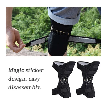 

Joint Support Knee Pads Breathable Non-slip Power Lift Joint Support Knee Pads Rebound Spring Force Protection Feet Care Tool