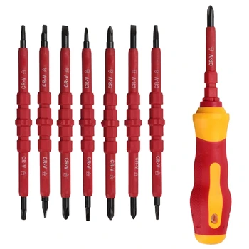 

7 PCS Multi-purpose Electrican's Insulated Electrical Hand Screwdriver Tools Set