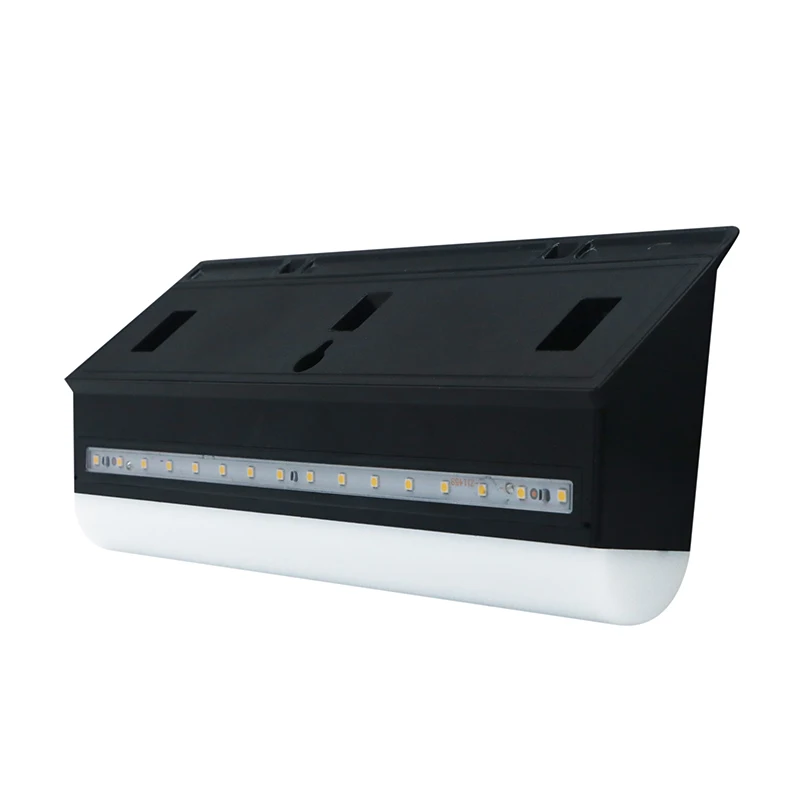 SZYOUMY двойной цвет Солнечный настенный светильник 28 led IP67 Открытый Солнечный садовый настенный светильник ing