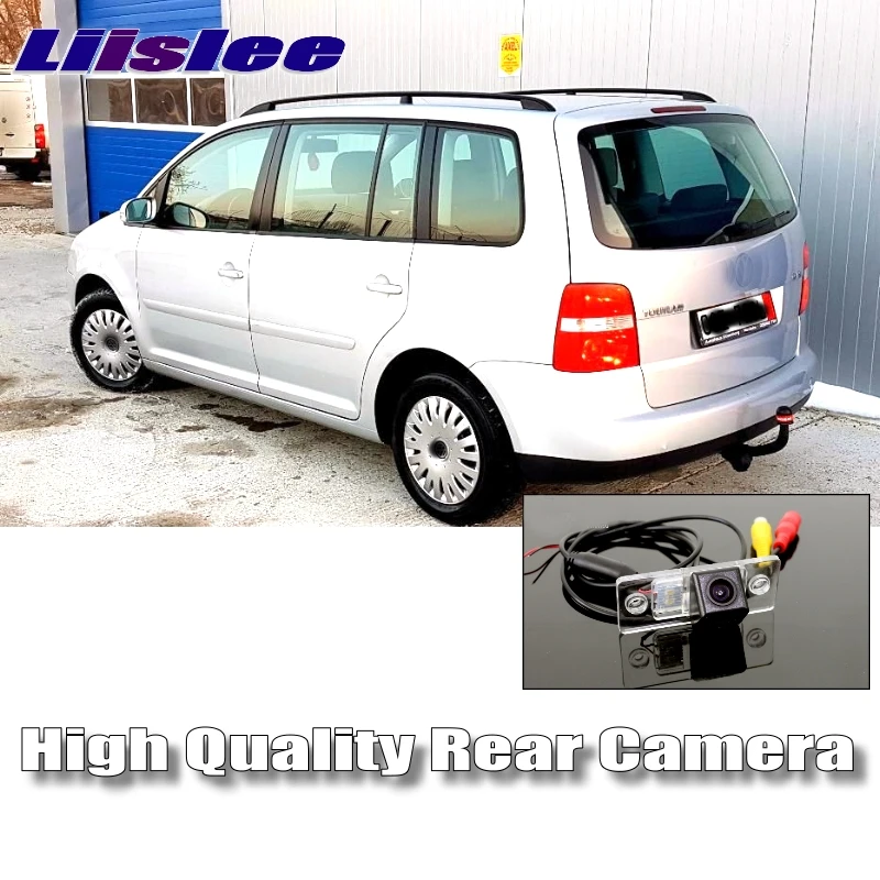 LiisLee Car Reversing image Camera For Volkswagen VW Touran Golf Touran Night Vision HD WaterProof Dedicated Rear View back CAM DFH