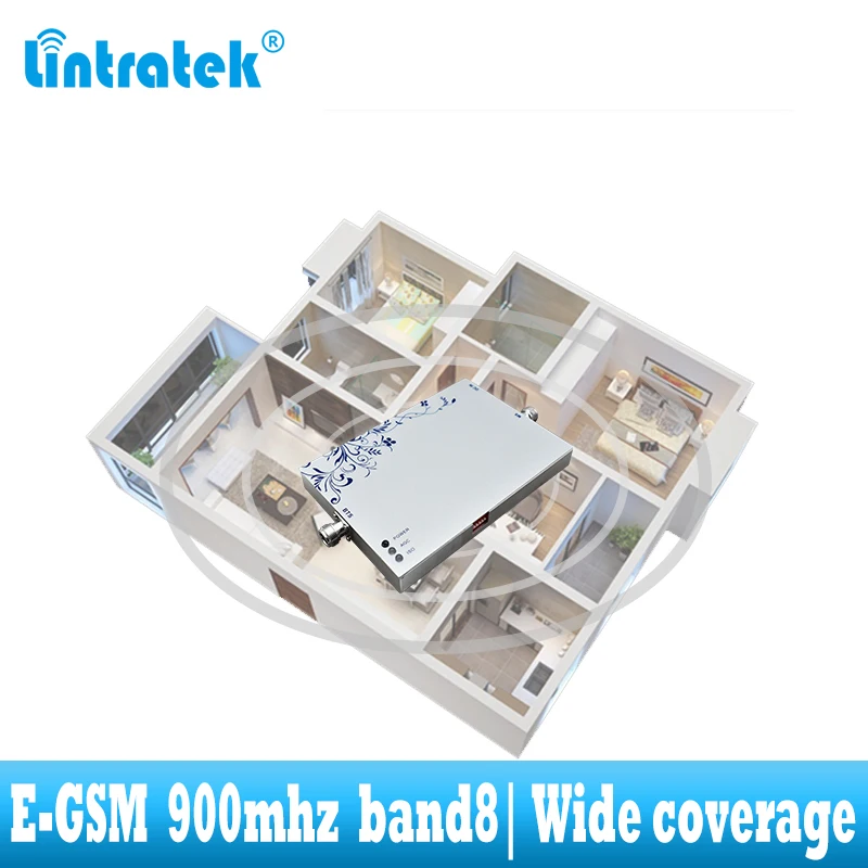 Lintratek EGSM 900 МГц 2G 3g ALC повторитель сигнала 75 дБ GSM 900 МГц(полоса 8) UMTS 3g усилитель мобильного телефона