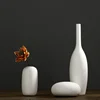 Northern European-Style White Ceramic Vase Set, Modern Minimalist Flower Container, Living Room Decoration, Home Decoration 3
